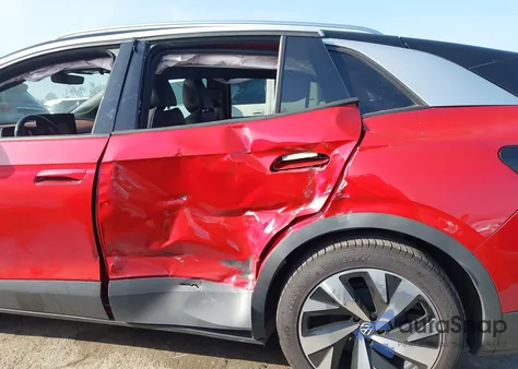 2021 Volkswagen Id.4 Pro S из США, поврежденный, VIN WVGKMPE28MP056986